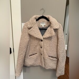 Cozy Women's Cream Teddy Jacket